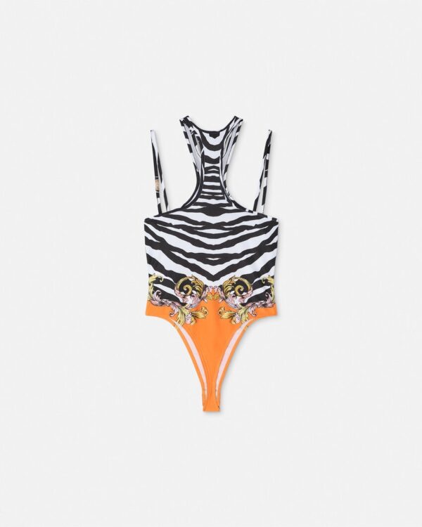 Versace Jeans Couture Outline Barocco Bodysuit – Bild 3