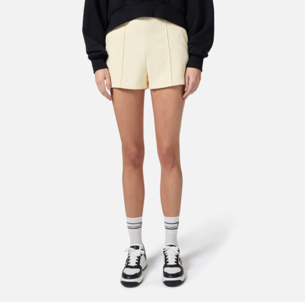 Elisabetta Franchi Shorts aus Crêpe mit Kontrast-Piping – Bild 2