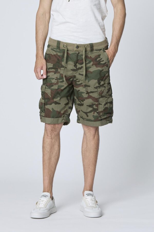 Aeronautica Militare Camouflage Bermuda – Bild 2