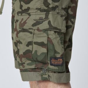 251BE250CT3502 aeronauticamilitare 251be250ct3502 94617 camouflage comfort fit bermuda shorts 7 2