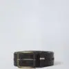Aeronautica Militare Ledergürtel mit eingraviertem Logo 4 XC270 PL0623U XXX DU W25 999 aeronauticamilitare 251cp262pl274 00001 leather belt with engraved logo 1 2