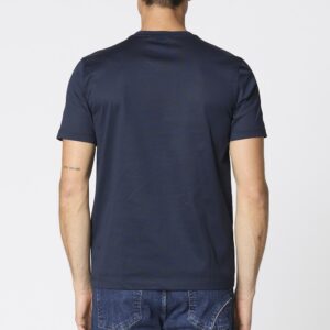 251TS2418J683 aeronauticamilitare 251ts2418j683 08184 v neck t shirt in mercerized cotton 2 2