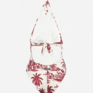 MC2 Saint Barth Marylin Badeanzug mit Toile de Jouy Print 9 MARN001 / 02735H UID MARN00102735H WOMAN ONEPIECE WHITE 0 AIBYRICKDICK 20250324143501 5