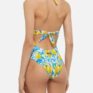 MC2 Saint Barth Badeanzug Marylin mit Maiolica Print 5 MARN001 / 06703H UID MARN00106703H WOMAN ONE PIECE WHITE 0 0 20250320130000 3