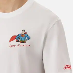 MC2 Saint Barth Superman T-Shirt 7 TSHM001 / 04967H UID TSHM00104967H MAN T SHIRT WHITE SUPERMAN 20250304171944 03 1400x