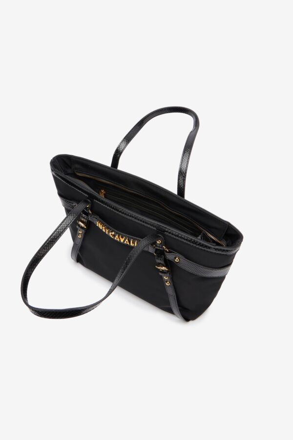 Just Cavalli Shopper-Tasche mit Riemen – Bild 5