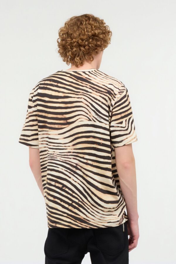 Just Cavalli T-Shirt mit Dschungel- und Monogramm-Print – Bild 4