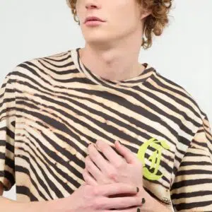 Just Cavalli T-Shirt mit Dschungel- und Monogramm-Print 9 UFT042-UF062-E0534 UFT042UF062E0534 ECOM DETAIL1