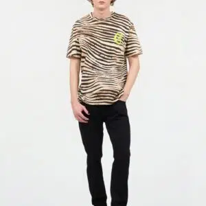 Just Cavalli T-Shirt mit Dschungel- und Monogramm-Print