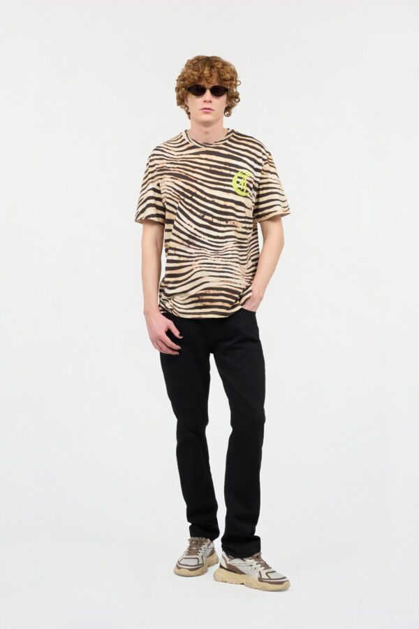 Just Cavalli T-Shirt mit Dschungel- und Monogramm-Print