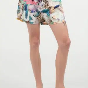Just Cavalli Badeshorts mit Blumen- und Jaguarfell-Print 8 UFT080-UF119-E0103 UFT080UF119E0103 ECOM FRONT