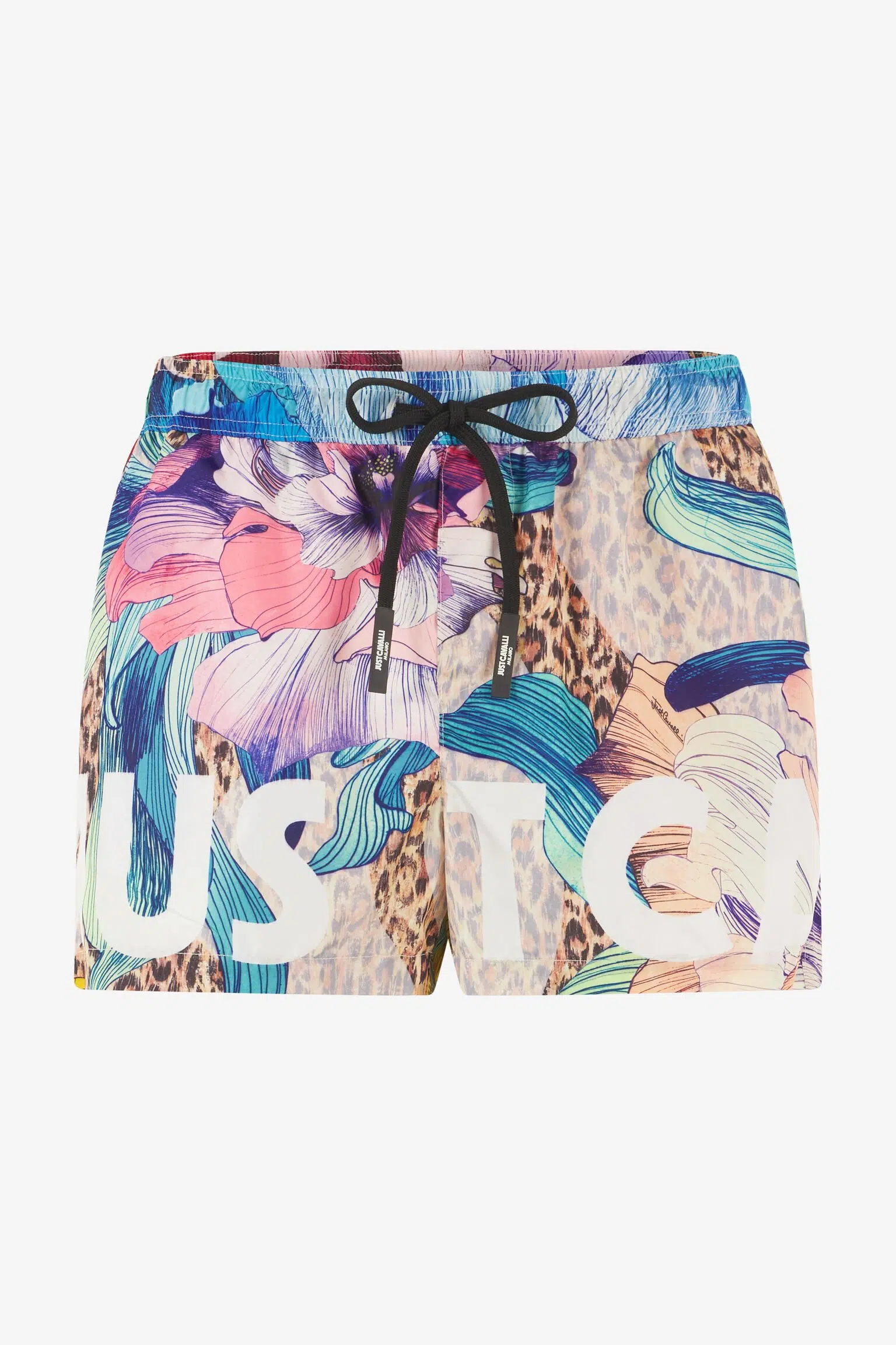 Just Cavalli Badeshorts mit Blumen- und Jaguarfell-Print 7 Just Cavalli Badeshorts mit Blumen- und Jaguarfell-Print – Bild 7