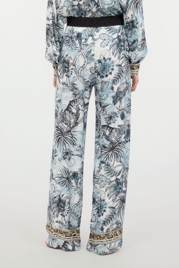 Just Cavalli Bedruckte Palazzo-Hose – Bild 3