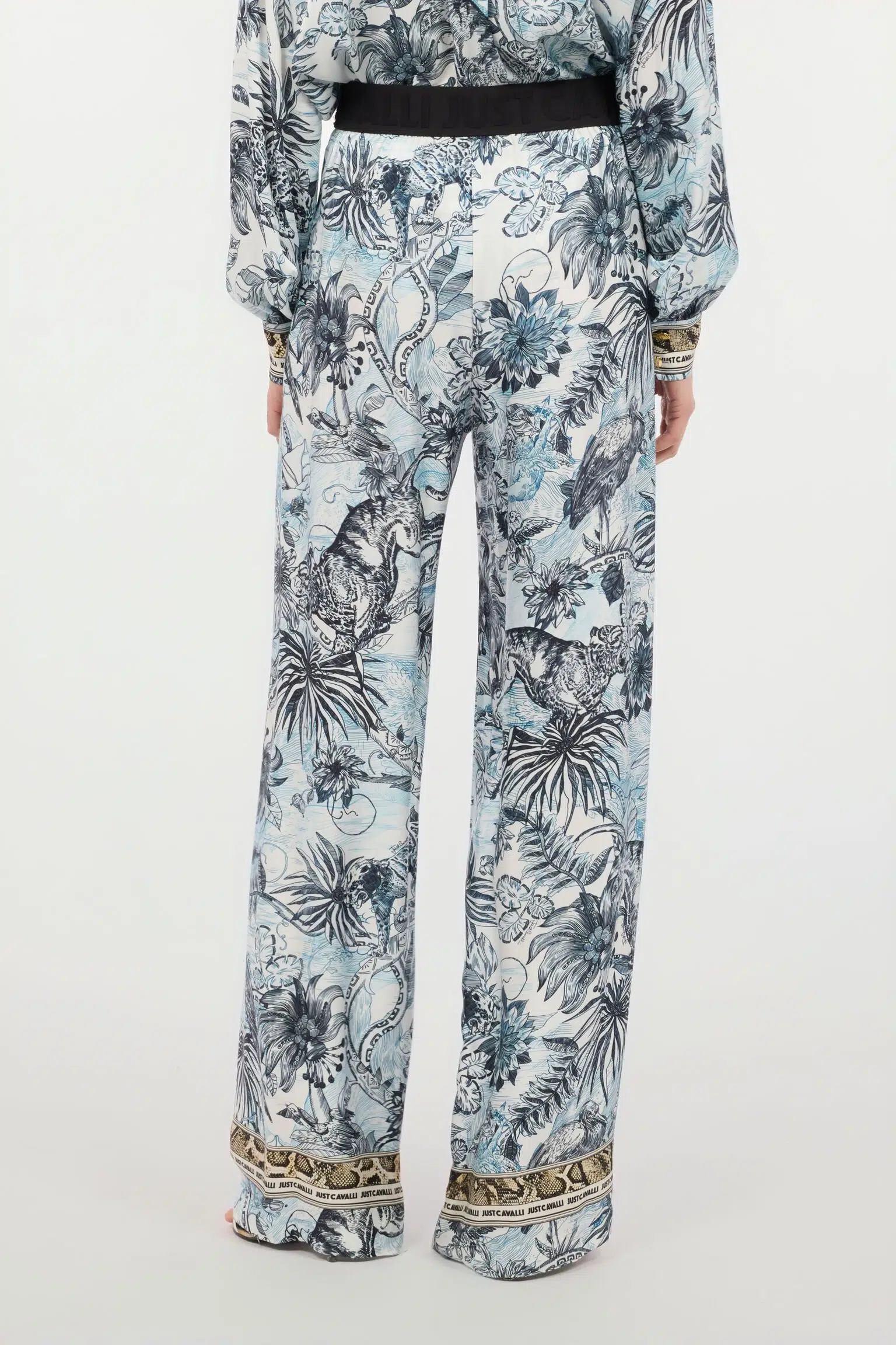 Just Cavalli Bedruckte Palazzo-Hose 3 Just Cavalli Bedruckte Palazzo-Hose – Bild 3