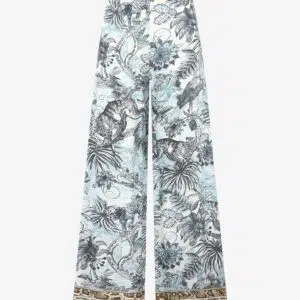 Just Cavalli Bedruckte Palazzo-Hose 13 UFT092-UF131-L0470 UFT092UF131L0470 ECOM STILL