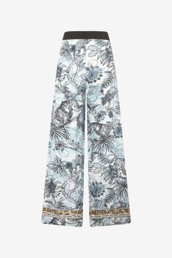Just Cavalli Bedruckte Palazzo-Hose – Bild 7