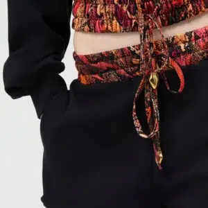 Just Cavalli Shorts mit Python-Print am Bund 9 UFT095-UF146-E0545 UFT095UF146E0545 ECOM DETAIL1