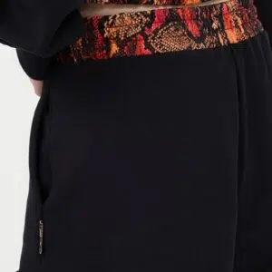 Just Cavalli Shorts mit Python-Print am Bund 10 UFT095-UF146-E0545 UFT095UF146E0545 ECOM DETAIL2