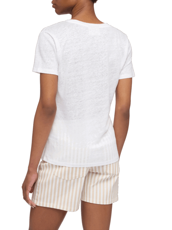MC2 Saint Barth Eloise T-Shirt aus Leinenjersey – Bild 3