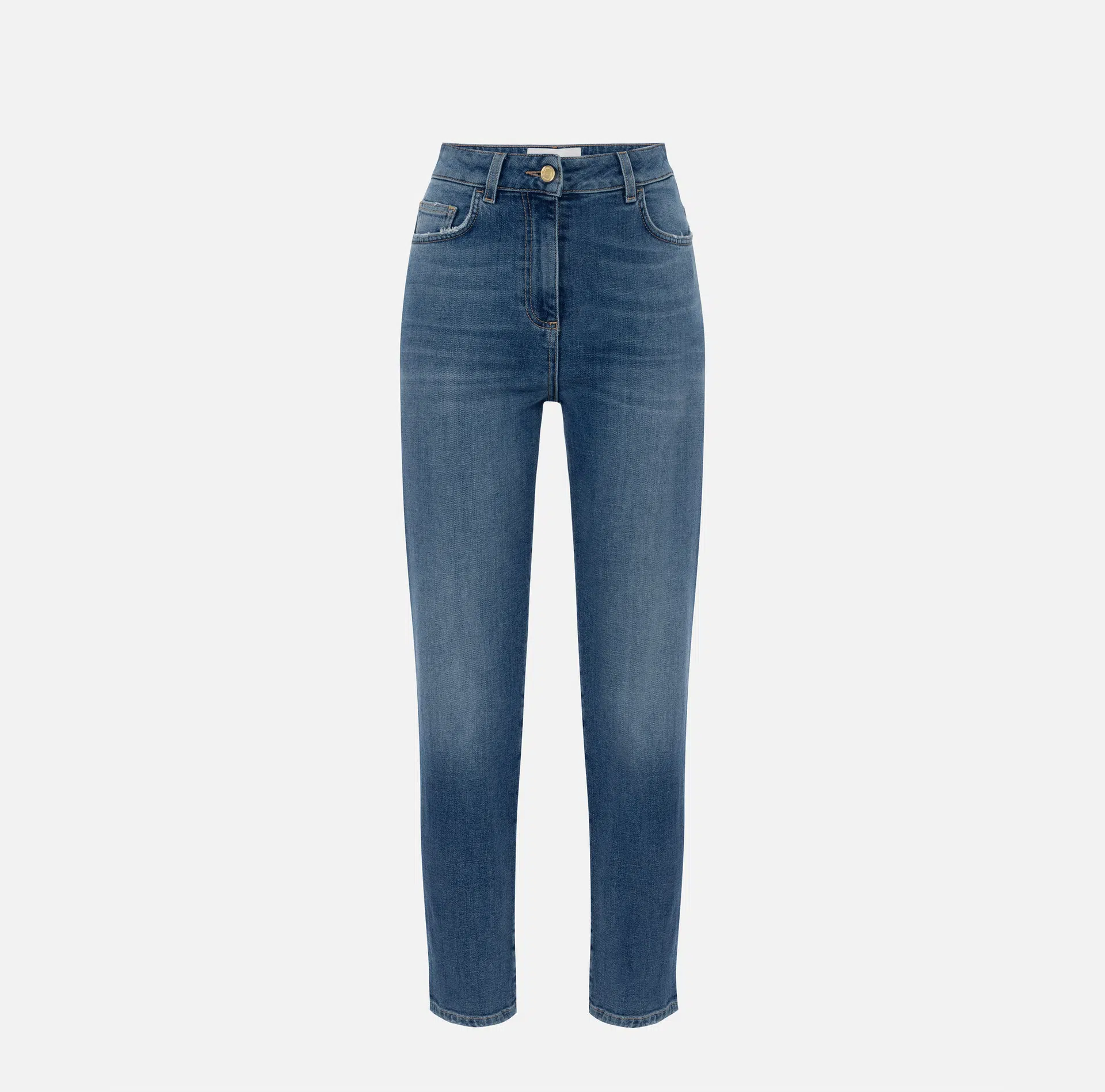 Elisabetta Franchi Jeans mit Präge-Logo 5 Elisabetta Franchi Jeans mit Präge-Logo – Bild 5