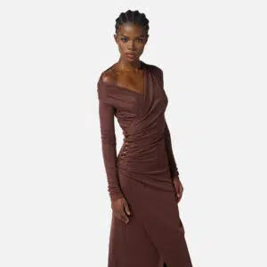 Elisabetta Franchi Kleid aus Jersey mit Schmuckknöpfen 6 AB82257E2 AB82257E2 EA3 4 D