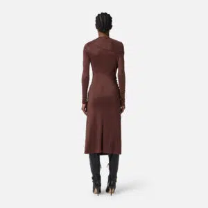 Elisabetta Franchi Kleid aus Jersey mit Schmuckknöpfen 8 AB82257E2 AB82257E2 EA3 6 D