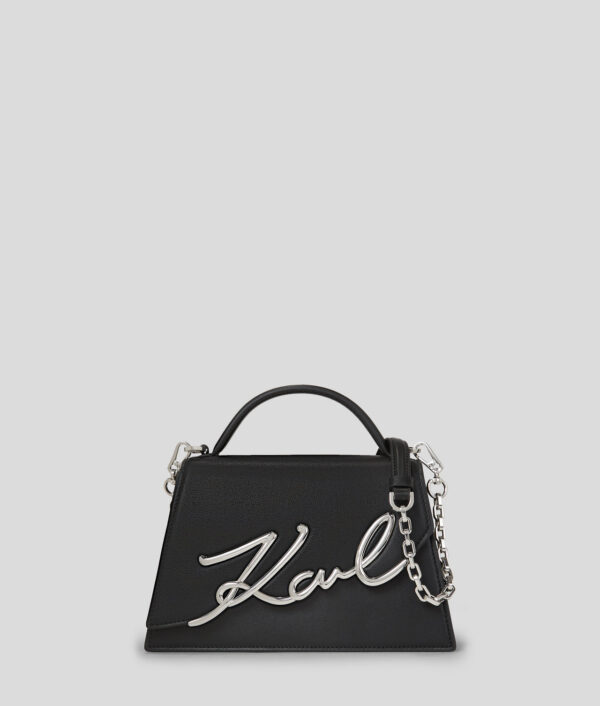 Karl Lagerfeld Signature Mittelgrosse Umhängetasche – Bild 2