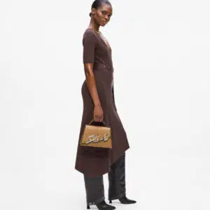 Karl Lagerfeld Signature Mittelgrosse Umhängetasche