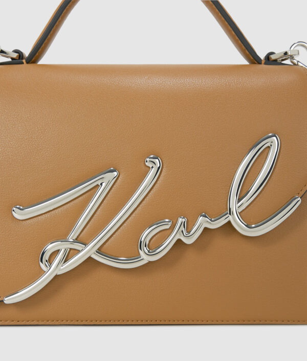 Karl Lagerfeld Signature Mittelgrosse Umhängetasche – Bild 5