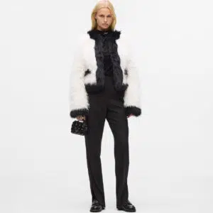 Karl Lagerfeld Jacke aus Kunstpelz