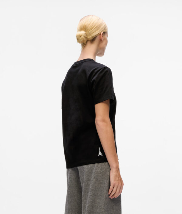 Karl Lagerfeld T-Shirt mit Paris-Skizze – Bild 4