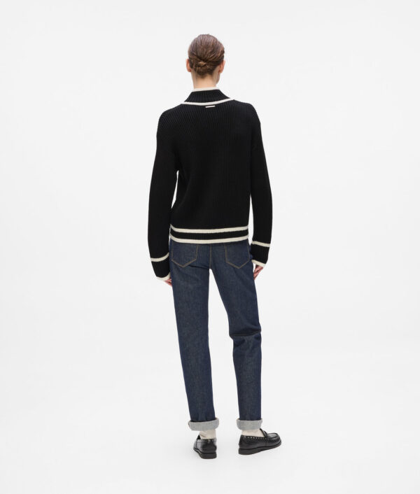 Karl Lagerfeld Rollkragenpullover mit Karl-Autogramm – Bild 4