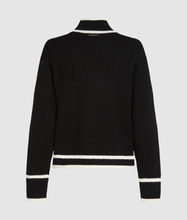 Karl Lagerfeld Rollkragenpullover mit Karl-Autogramm – Bild 6