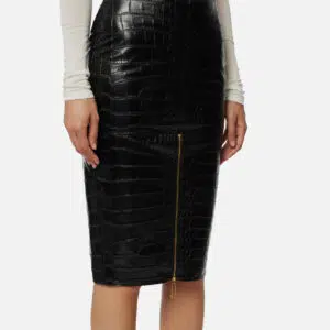 Elisabetta Franchi Rock mit Kroko-Prägung 5 GO10856E2 GO10856E2 110 3