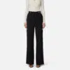 Elisabetta Franchi Hose aus Crêpe mit Schmuck-Accessoire 11 PA11757E2 PA09956E2 110 2