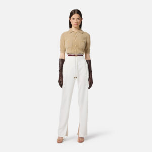 Elisabetta Franchi Hose aus leichtem-Crêpe
