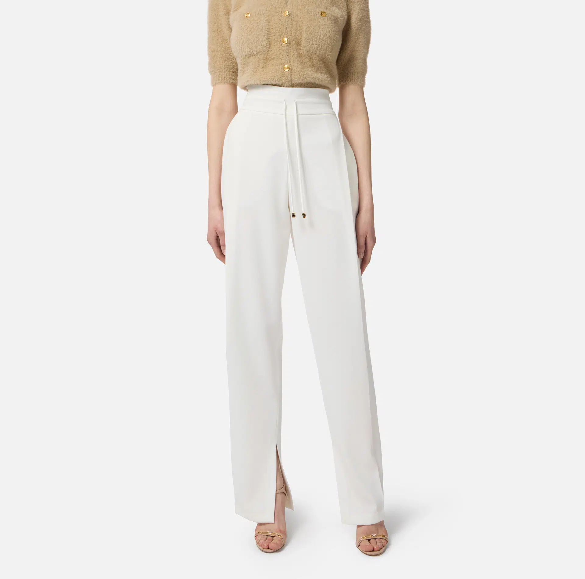 Elisabetta Franchi Hose aus leichtem-Crêpe 2 Elisabetta Franchi Hose aus leichtem-Crêpe – Bild 2