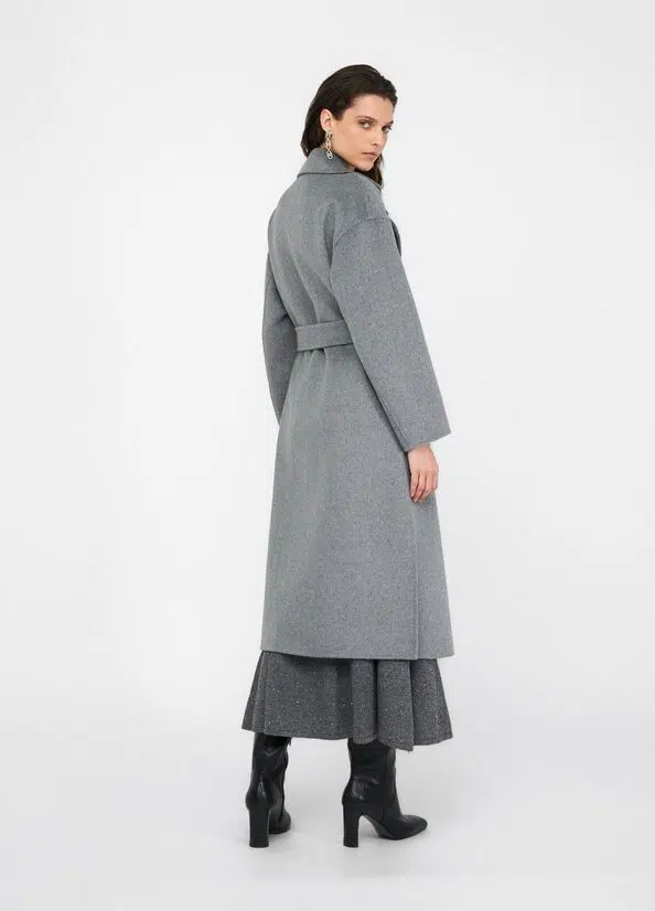 Liu Jo Wollmantel mit Gürtel 6 Liu Jo Wollmantel mit Gürtel – Bild 6