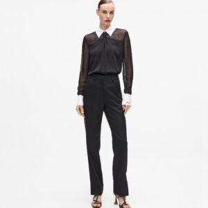 Karl Lagerfeld Bluse mit Bindedetail