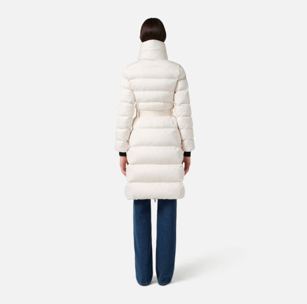 Elisabetta Franchi Steppjacke aus Segeltuch im Jacquard-Design – Bild 4