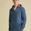 Aeronautica Militare Sweatshirt mit abnehmbarer Kapuze 10 UF641 KF0196U ZL4 DU W25 604 aeronauticamilitare 252fe2078uf00662 21315 full zip hoodie with removable hood 1 2