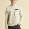 252MA1565UL00409 aeronauticamilitare 252ma1573ul00539 73104 chenille sweater with chest pocket 1 4