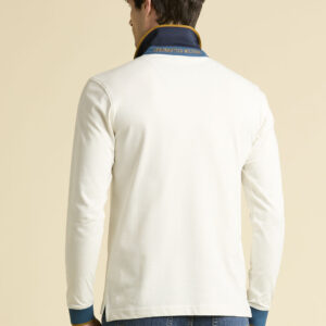 252PO1892UP00173 aeronauticamilitare 252po1892up00173 94685 embroidered colour block polo shirt 2 4