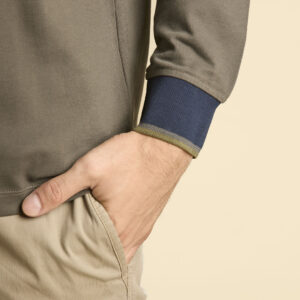 252PO1896UP00173 aeronauticamilitare 252po1896up00173 34400 long sleeved embroidered polo shirt 5 2