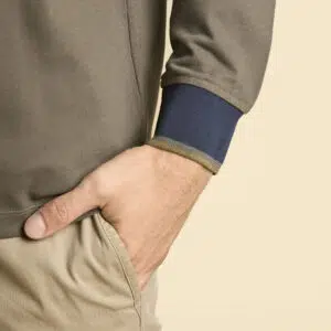 Aeronautica Militare Langärmliges Poloshirt mit Stickerei 10 252PO1896UP00173 aeronauticamilitare 252po1896up00173 34400 long sleeved embroidered polo shirt 5 2