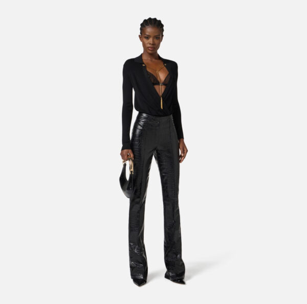 Elisabetta Franchi Hose mit Kokosnuss-Print