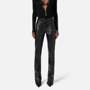 Elisabetta Franchi Hose mit Kokosnuss-Print 7 PA14258E2 pa14258e2 110 4 d 6