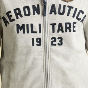 252FE2070UF00668 aeronauticamilitare 252fe2070uf00668 17171 comfort fit hoodie with logo 4 2