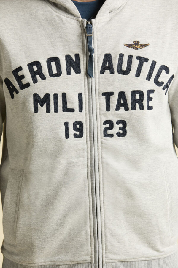 Aeronautica Militare Sweatshirt mit Logo – Bild 3