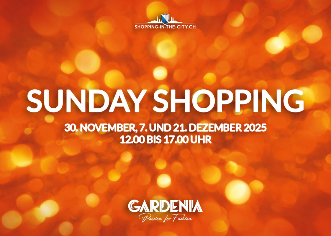 Sunday Shopping Gardenia 2025